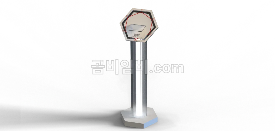 3D 설계·제품 렌더링 디스플레이 작업 사진 GB-1M0UPFE